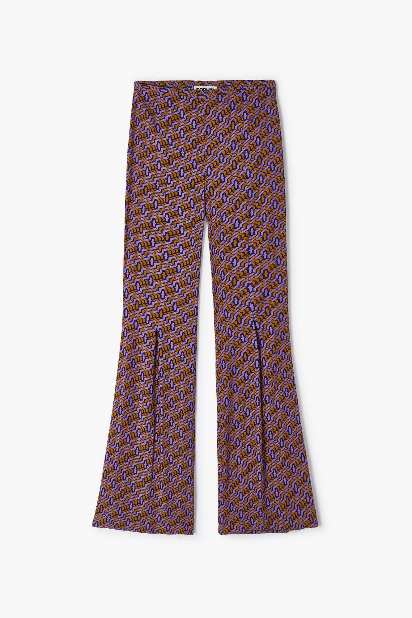 PANTALÓN PLIEGUE CELOSIA MORADO