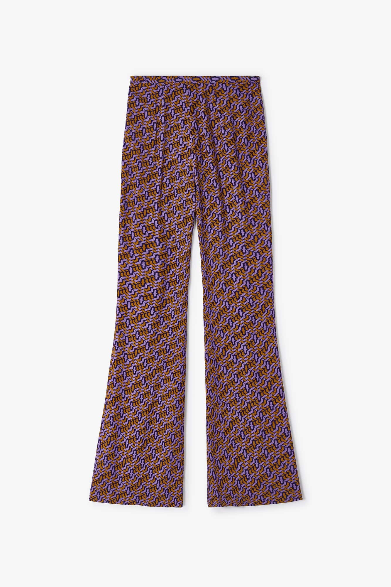 PANTALÓN PLIEGUE CELOSIA MORADO