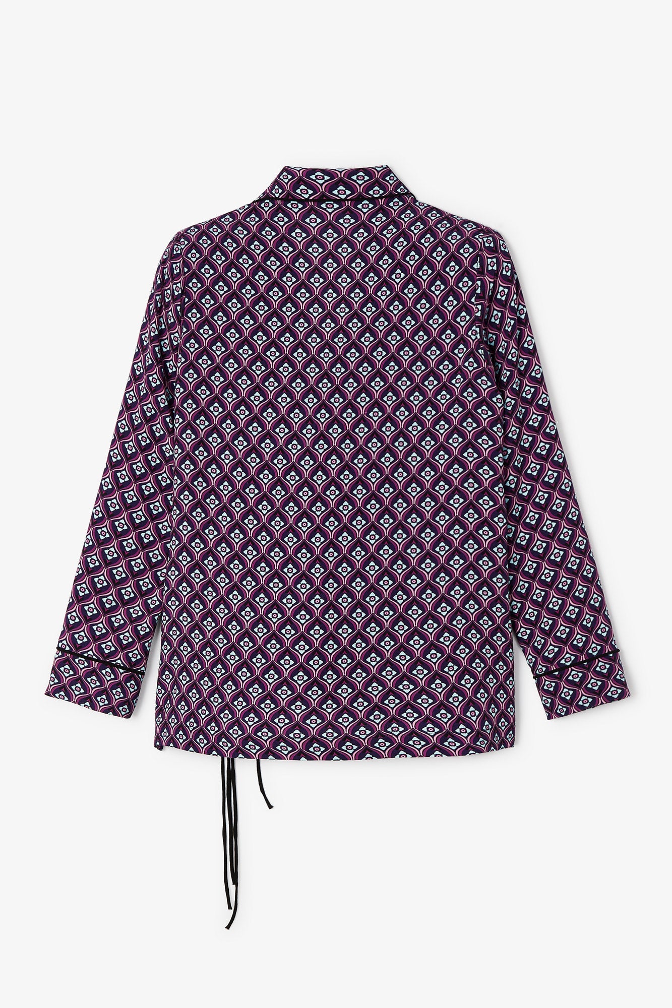 CHAQUETA CINTAS CELOSIA MORADO