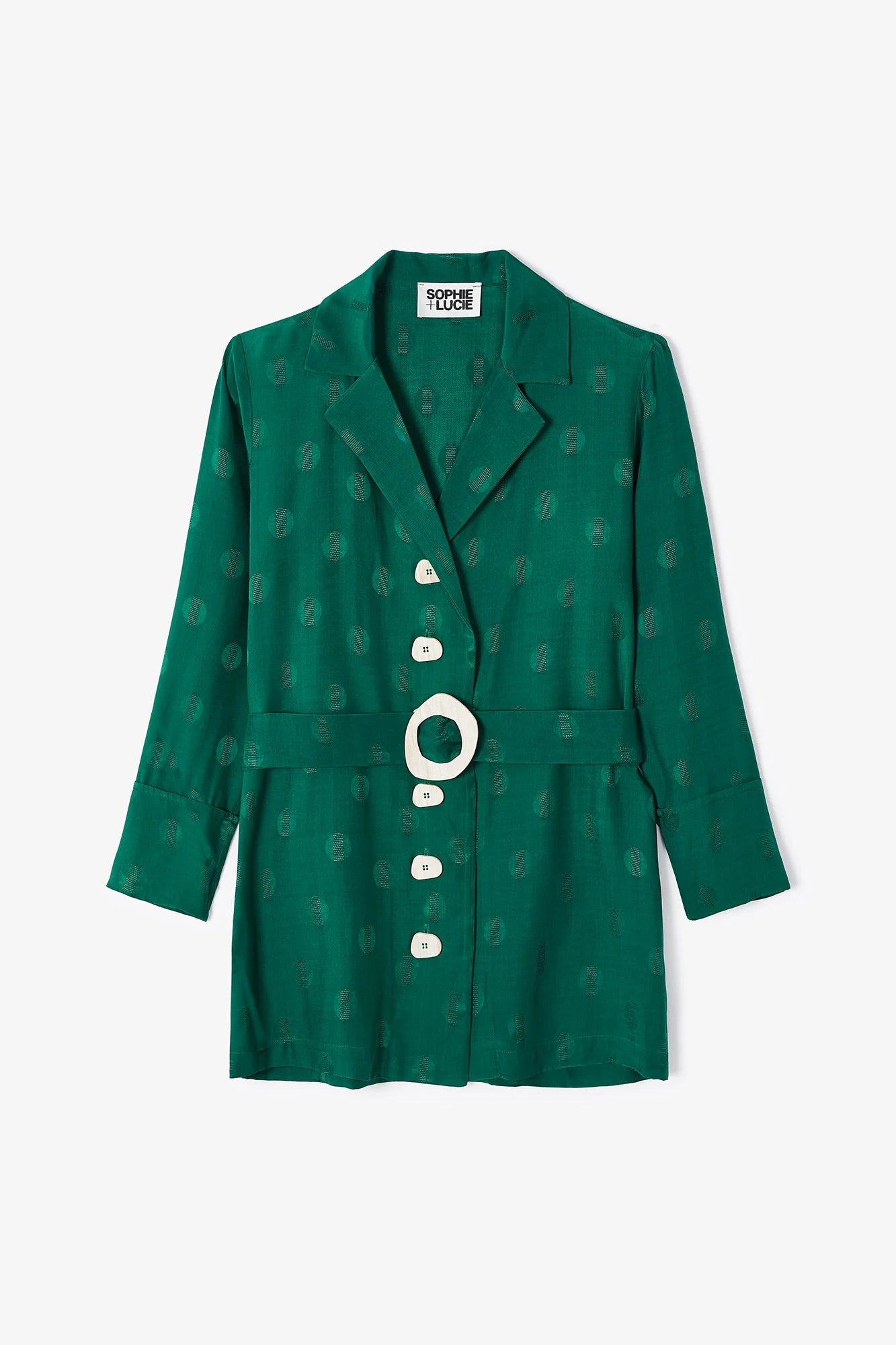 Green icon total look