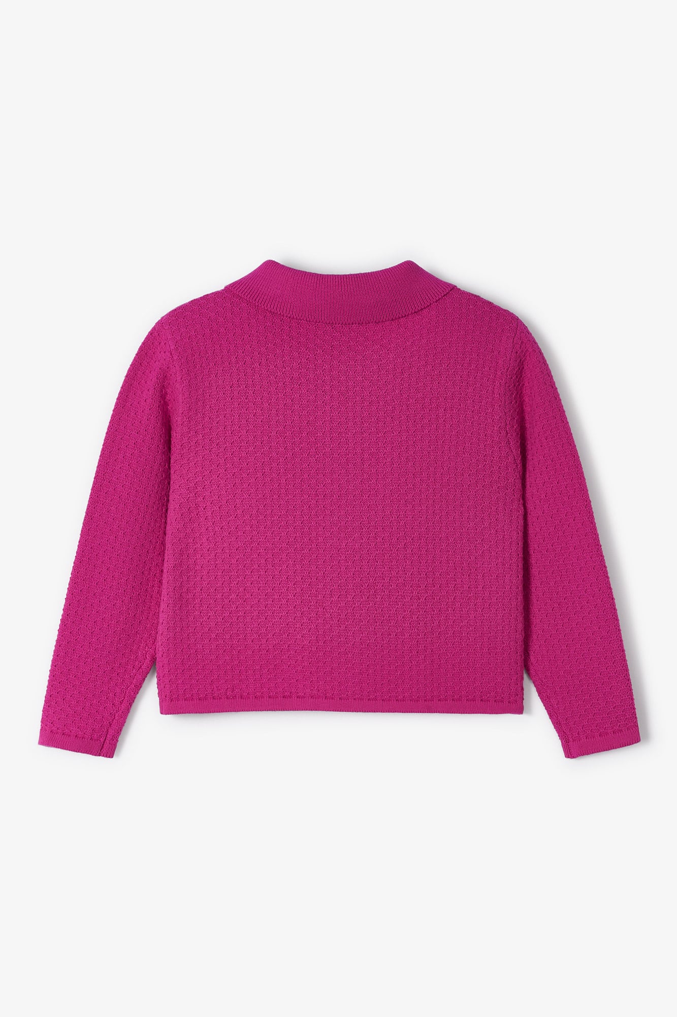 ANTONIA JACKET FUCHSIA KNIT