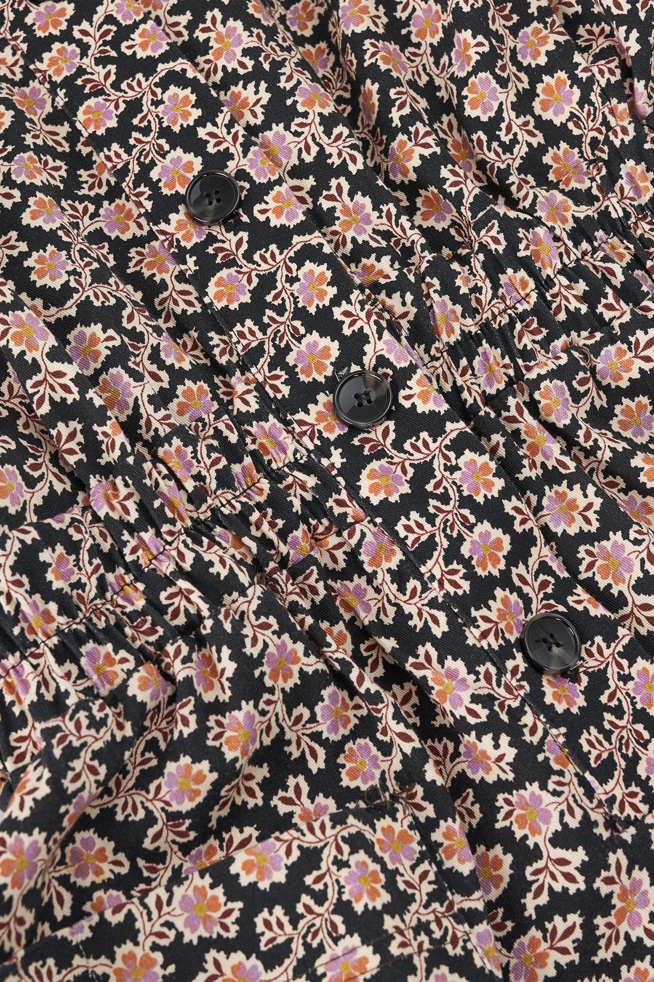 FLOWER FONT JUMPSUIT