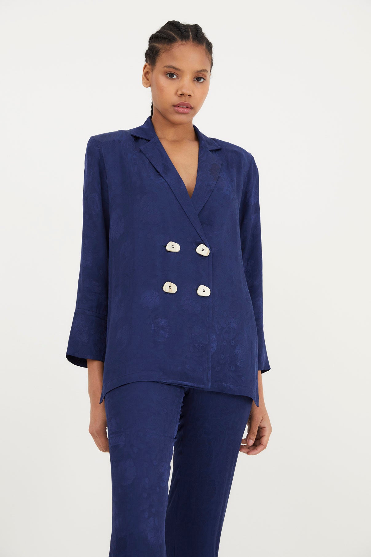 TOTAL LOOK RETRO NAVY BUTTONS