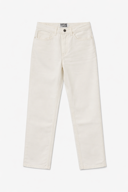JEANS CARLOTA SARGA CRUDO