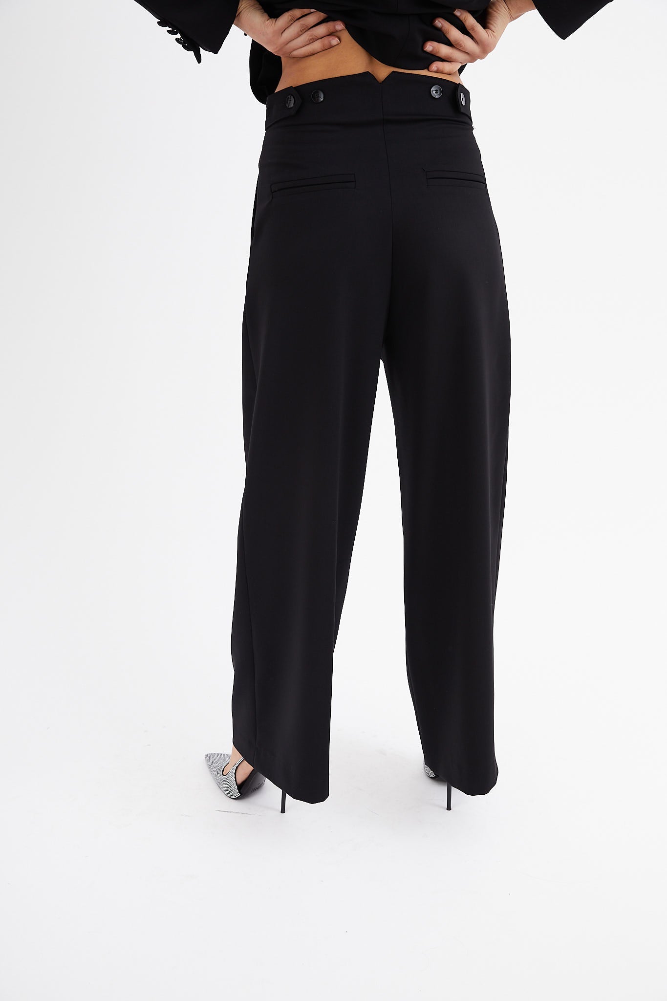 WOODY POLO PANTS BLACK