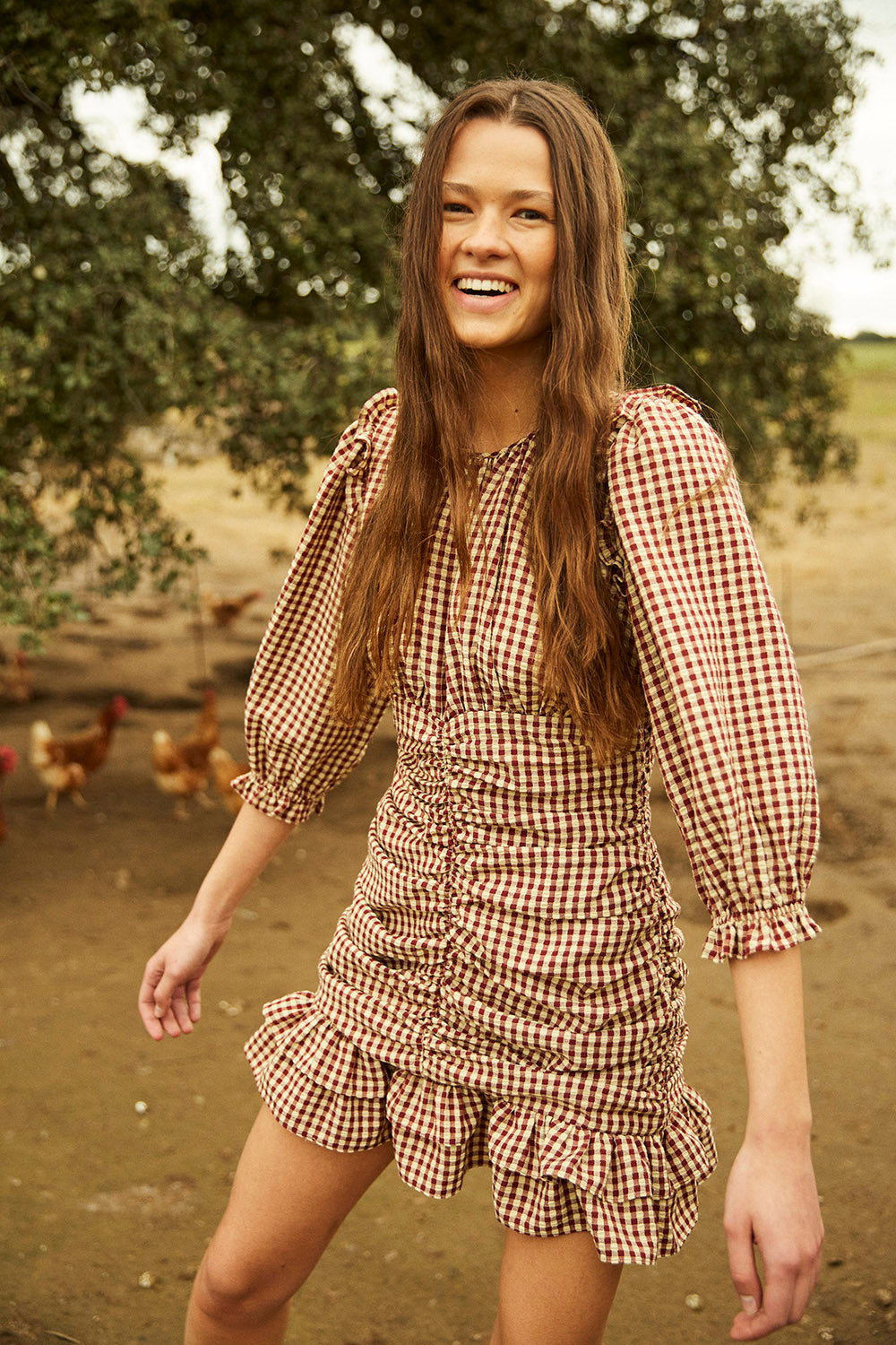LANDA VICHY DRESS