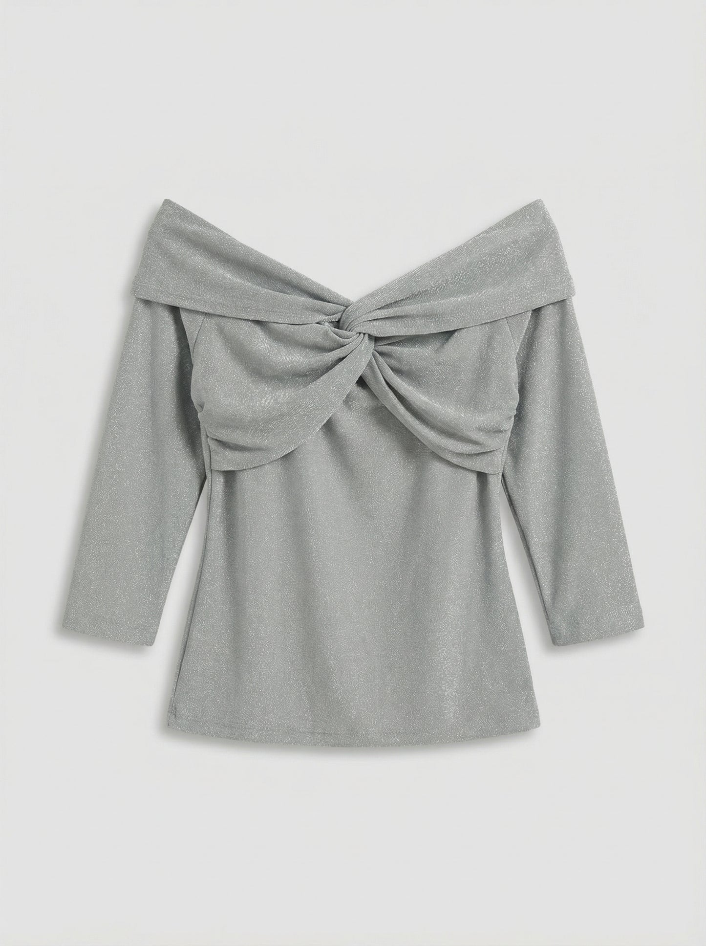 SILVER LUREX KNOT BODY