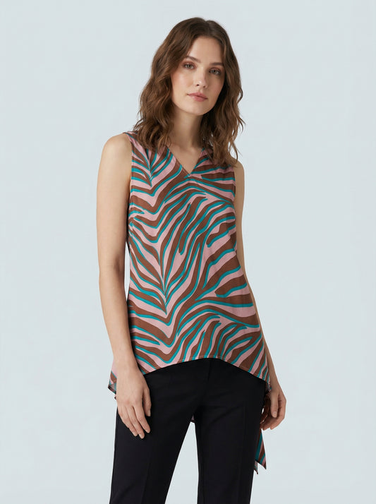 Pink Zebra Top