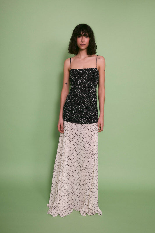 VESTIDO JANA POLKA NEGRO