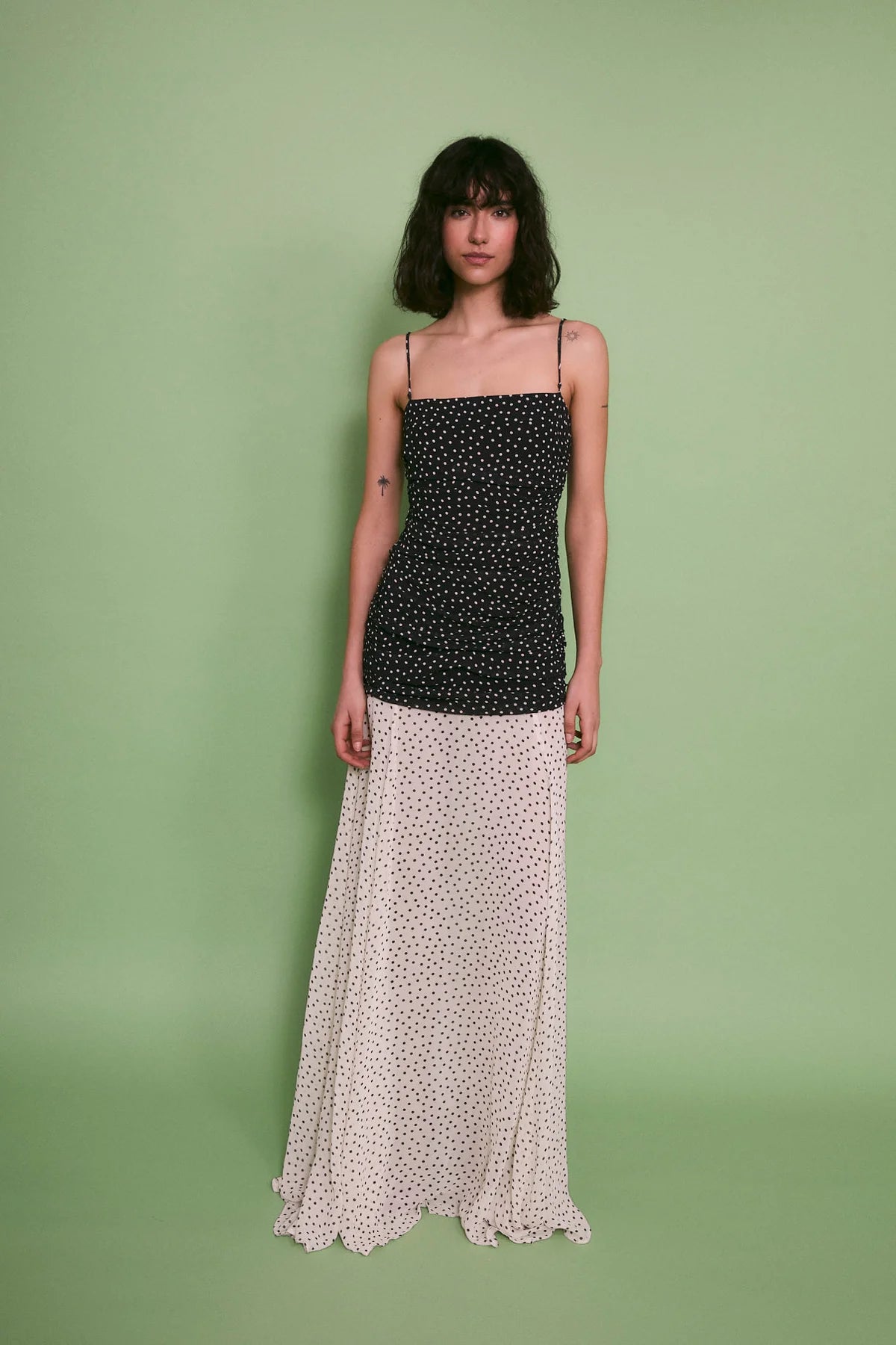 VESTIDO JANA POLKA BLACK