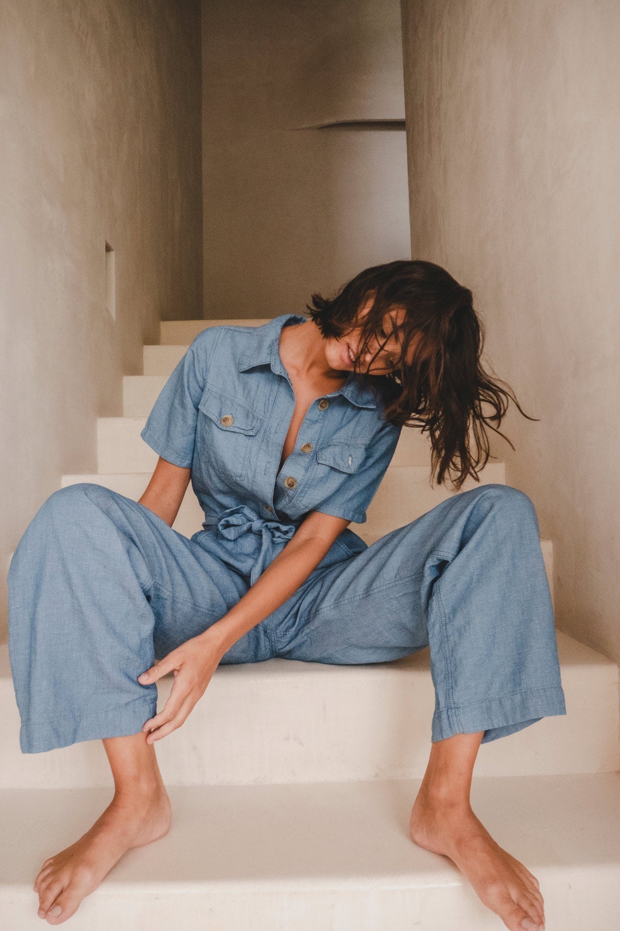 CHARLIE TENCEL JUMPSUIT