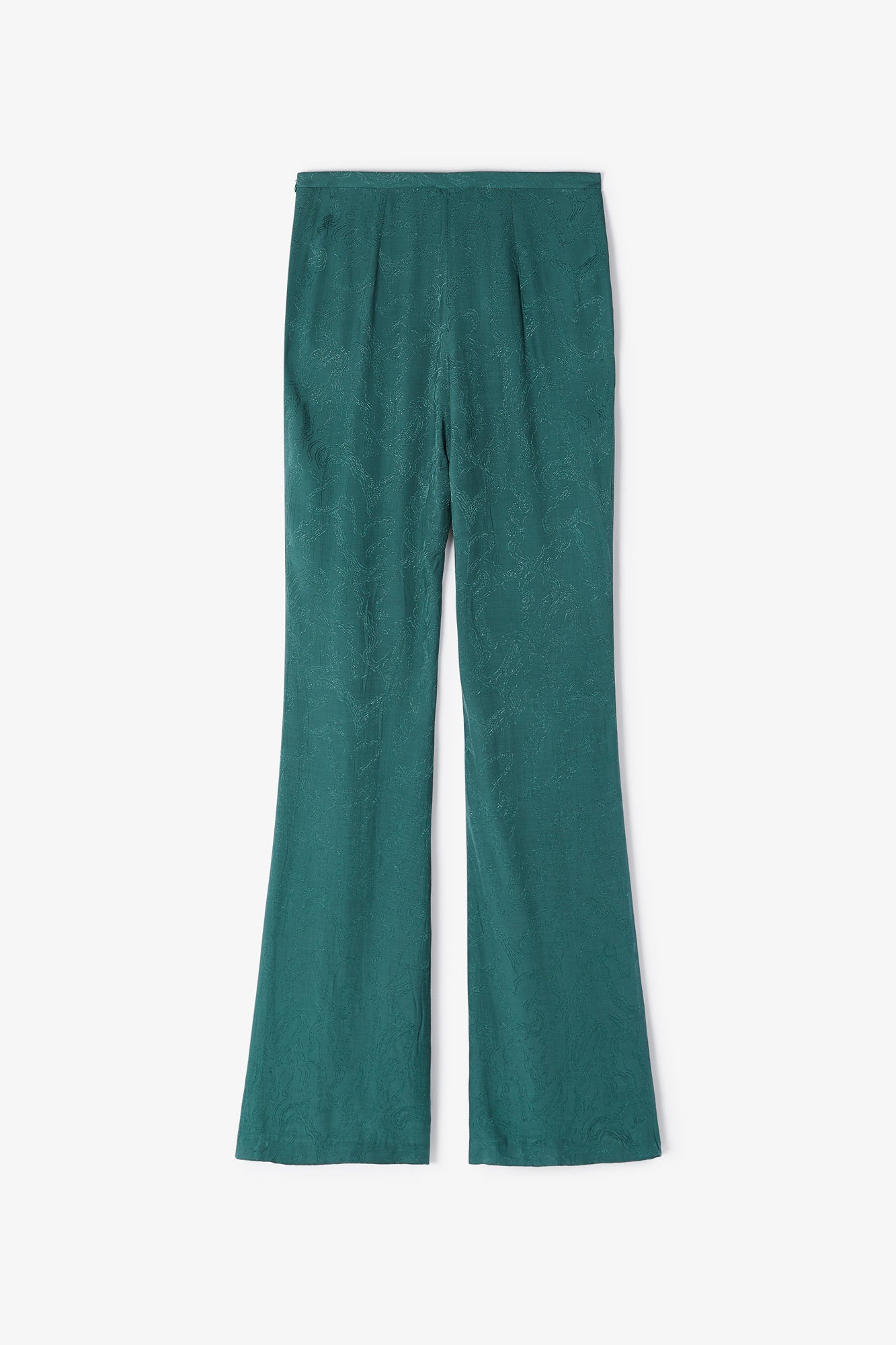 PANTALON PLIEGUE ONDAS COBALTO